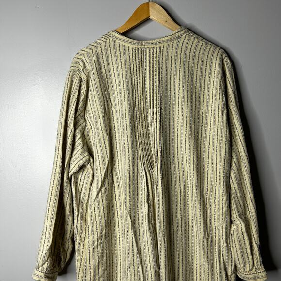 Vintage LL Bean Floral Flannel Nightie Long Sleeve Women’s 2X Cottagecore Autumn - Picture 7 of 7